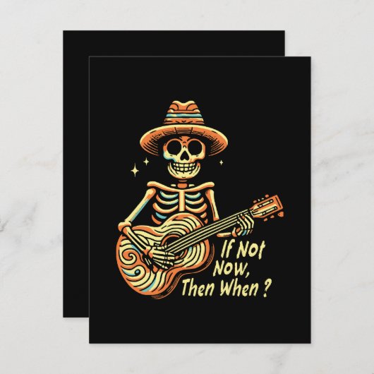 Als niet nu, dan wanneer informatiekaartje (Voorkant / Achterkant)