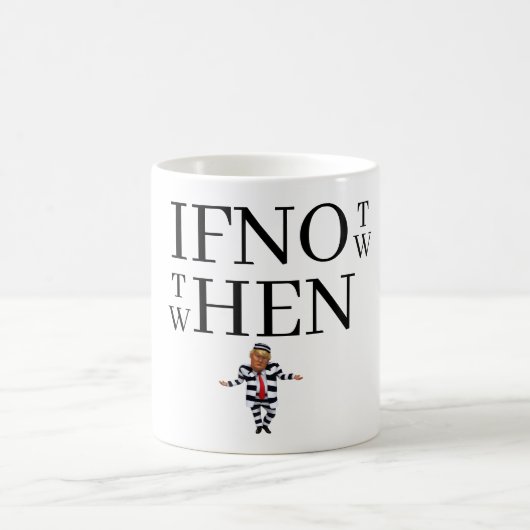 Als Niet Nu Koffiemok (Center)