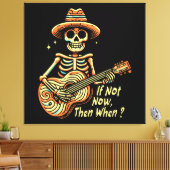 Als niet nu, wanneer dan wel canvas afdruk (Insitu (Woonkamer))