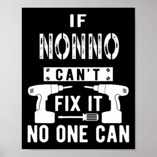 Als Nonno het niet kan repareren kan het niemand I Poster
