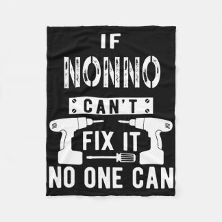 Als Nonno het niet kan repareren, kan niemand Ital Fleece Deken