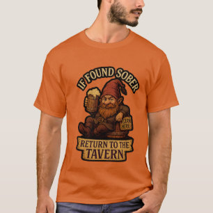 Als nuchter teruggevonden, terug naar de herberg – t-shirt