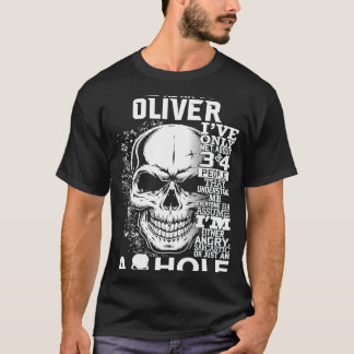Als OLIVER heb ik slechts ongeveer 3 4 mensen ontm T-shirt