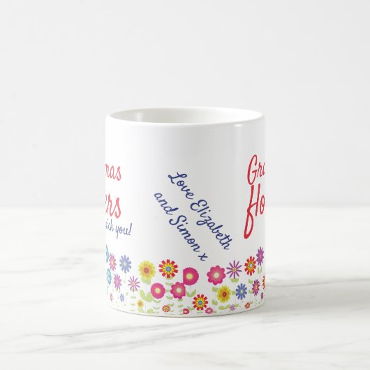 Als oma's bloemen waren, zou ik je kiezen koffiemok (Center)