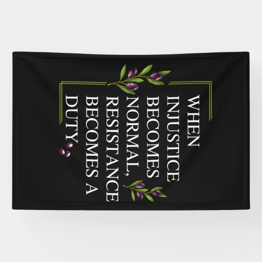 ALS ONRECHT NORMAAL WORDT, WORDT WEERSTAND SPANDOEK (Horizontaal)