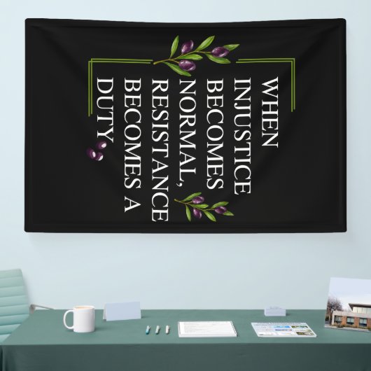 ALS ONRECHT NORMAAL WORDT, WORDT WEERSTAND SPANDOEK (Beurs)