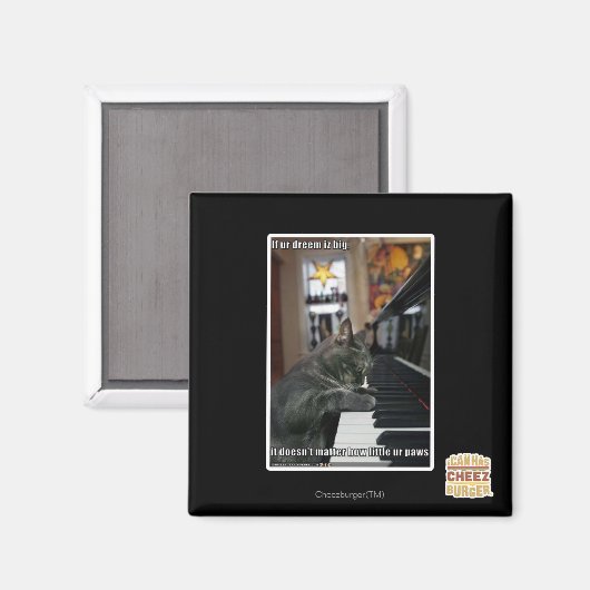 Als onze droom groot is magneet (Voorkant / Achterkant)