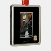 Als onze droom groot is metalen ornament (Rechts)