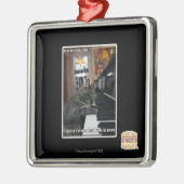 Als onze droom groot is metalen ornament (Links)