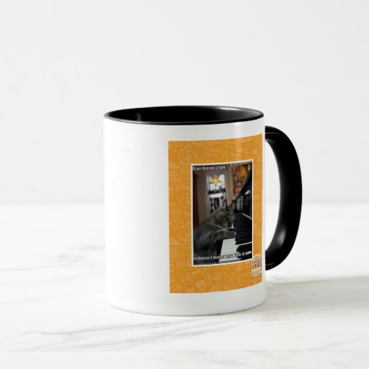 Als onze droom groot is mok (Voorkant rechts)