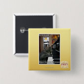 Als onze droom groot is vierkante button 5,1 cm (Voorkant /achterkant)