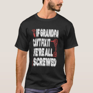 Als opa het niet kan oplossen, zijn we allemaal ge t-shirt