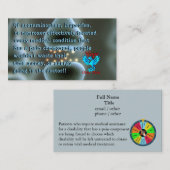 Als OTC effectief waren / Medische Roulette Phoeni Visitekaartje (Voorkant / Achterkant)