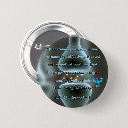 Als OTC effectief waren Phoenix - Ronde Button 5,7 Cm (Voorkant /achterkant)