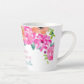 Als Overgrootmoeder waren bloemen gedicht bloemen Latte Mok (Rechts)