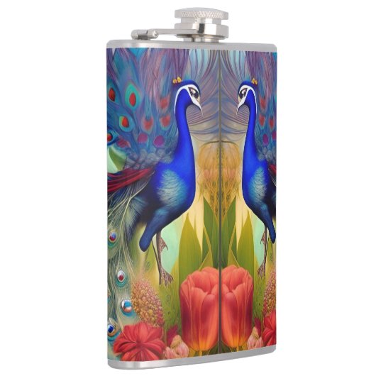 als Pacock Heupfles (Rechts)