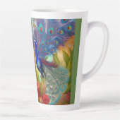 als Pacock Latte Mok (Rechts)