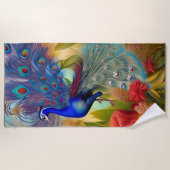  als Pacock Strandlaken (Voorkant)