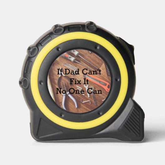 Als papa geen meetlint kan maken rolmaat (Voorkant)