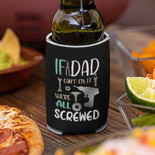 Als papa het niet kan oplossen, zijn we allemaal g blikjeskoeler