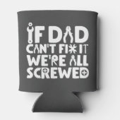 Als papa het niet kan oplossen, zijn we allemaal i blikjeskoeler (Achterkant)