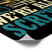 Als papa het niet kan oplossen, zijn we allemaal i poster (Hoek)