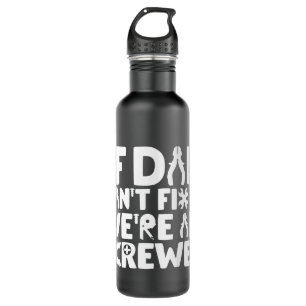 Als papa het niet kan oplossen, zijn we allemaal i waterfles 