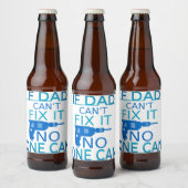 Als papa het niet kan repareren bier etiket (Flessen)