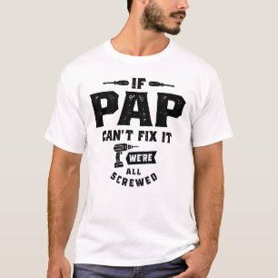 Als papa het niet kan repareren - grootouders t-shirt