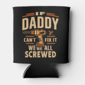 Als papa kan repareren het grappige klusjesman opa blikjeskoeler (Voorkant)