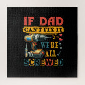 Als papa niet kan repareren legpuzzel (Verticaal)