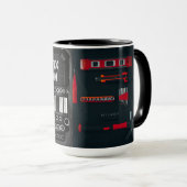 Als papa opa kan niet repareren het grappige moder mok (Voorkant rechts)