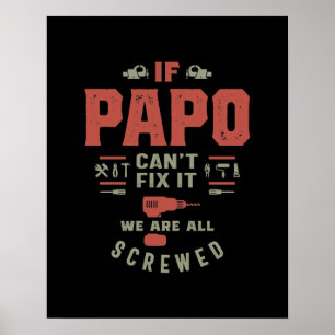 Als Papo het niet kan oplossen, zijn we doorgelich Poster