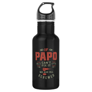 Als Papo het niet kan oplossen, zijn we doorgelich Waterfles