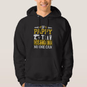Als Pappy het niet kan repareren, kan niemand opa  Hoodie (Voorkant)