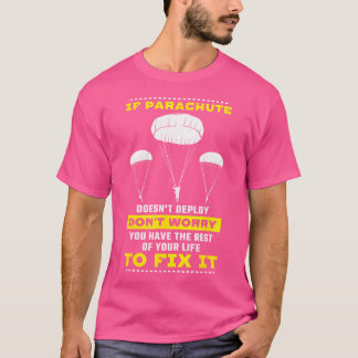 Als parachute niet wordt ingezet, maak je dan geen t-shirt