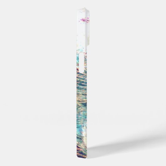 als pauwenpastel wit Case-Mate iPhone case (Achterkant / Rechts)