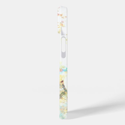  als pauwenpastel wit Case-Mate iPhone case (Achterkant / Links)