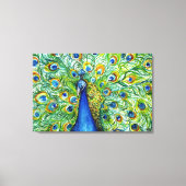 als Peacock Canvas Afdruk (Voorkant)