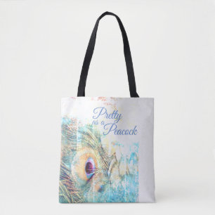  als Peacock-tas Tote Bag