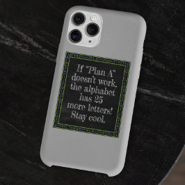 Als Plan A niet werkt... Case-Mate iPhone Case