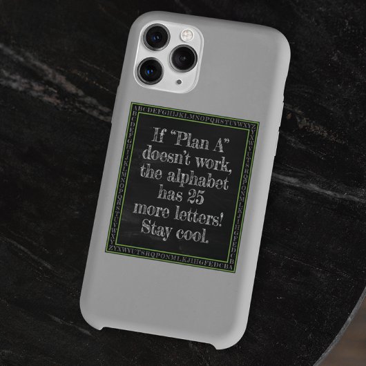 Als Plan A niet werkt... Case-Mate iPhone Case