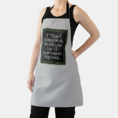 Als Plan A niet werkt... Schort (Insitu)