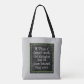Als Plan A niet werkt... Tote Bag (Achterkant)