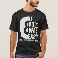 Als pool makkelijk was Poolbiljart Grappige pool v