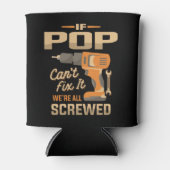 Als Pop kan repareren het grappige klusjesman opa Blikjeskoeler (Voorkant)