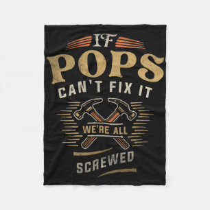 Als Poppen het niet kunnen oplossen, waren het all Fleece Deken