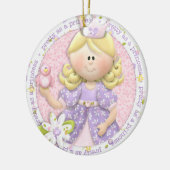  als prinses fotoornament keramisch ornament (Links)