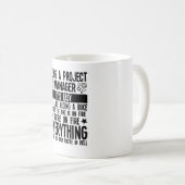 Als projectmanager is het makkelijk, het is net al koffiemok (Voorkant rechts)