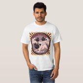Als Pugs Vliegen  T-shirt (Voorkant volledig)